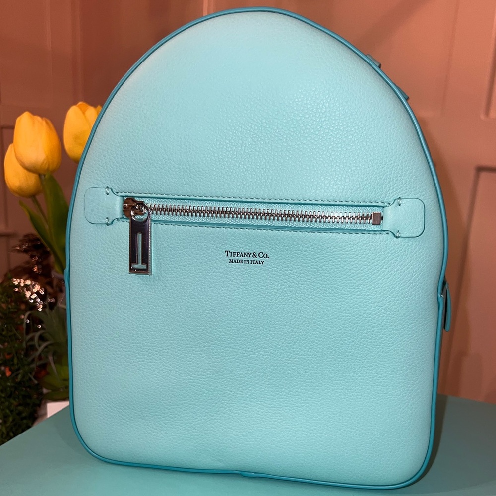 AUTHENTIC Tiffany & Co. Tiffany Blue Backpack - Picture 2 of 16